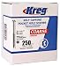 Tools & Hardware : Kreg SML-C250B-250 Blue-Kote Weather Resistant Pocket Hole Screws - 2 1/2", #8 Coarse, Washer Head, 250 count