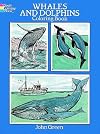 Whales & Dolphins Coloring Book