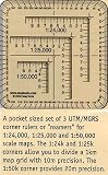 UTM Ruler For Topographic Maps
