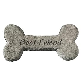 Dog Bone Memorial Stone
