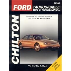 Ford Taurus/Sable: 1996 through 2001