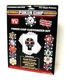 Customized Poker Chip Designer Kit. Includes 700 Labels, Software and Placement Tool