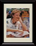 Framed Larry Bird Sports Illustrated Autograph Print