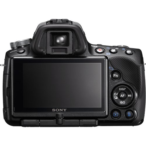 Sony Alpha SLTA55V DSLR with Translucent Mirror Technology and 3D Sweep Panorama (Camera Body only) (Black)