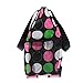 Dot Print Beach Shopper Tote Bag (Multicolor)