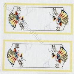 Miniature Yellow Southern Belle Dollies Kit by Lindee's Little Linens