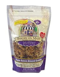 Bakery On Main Maple Raisin Almond, Ultra Premium Granola, 12-Ounce Bags (Pack of 6)