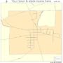Street & Road Map of Gratis, Ohio OH - Printed poster size wall atlas of your home town