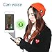LP Beanie Winter Hat , Stocking Cap , Wireless Bluetooth Headphones . Music Play for Hands Free ，Warm Comfortable Fashionable (black)