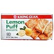 Khong Guan Lemon Puff Biscuits, 7.05-Ounce Packages (Pack of 24)