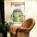Equestrian Horse Pasture Trompe L'oeil Window Scene