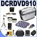 Photo : Sony HandyCam Hybrid DCR-DVD910 DVD Camcorder w/ 15x Optical Zoom PLUS Quick Rapid External Charger + Extra Battery, 3pc Filter Kit - 0.45x Wide Angle Lens, 2x Telephoto Lens + MORE! DCRDVD910 BigVALUEInc Accessory Super Saver Bundle - Brand New USA!!