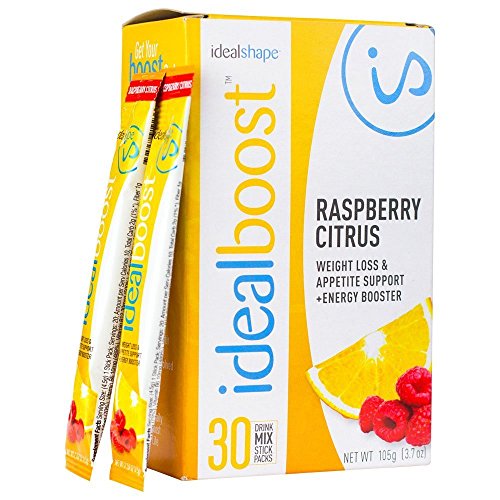 IdealBoost, Weight Loss Drink Packets, Raspberry Citrus, w/ Hunger Blocking and Energy Blends, 30 Servings... IdealBoost, Weight Loss Drink Packets, Raspberry Citrus, w/ Hunger Blocking and Energy Blends, 30 Servings...