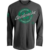 Nhl St. Patrick's Colorado Avalanche Established Long Sleeve T-Shirt - Nhl Shop Exclusive! Extra Large