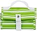 Lunchskins Reusable Lunch Tote, Green Stripe