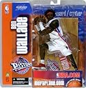 McFarlane Sportspicks: NBA Series 5  Ben Wallace White Uniform Detroit Pistons Action Figure