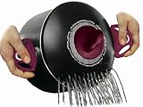 Bioceramix PastaSi Kochtopf mit patentiertem Siebdeckel schwarz/bordeaux 7lt