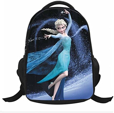 Disney Frozen Black Backpacks Elsa and Anna Frozen Bags School Bag