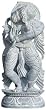 Human Sculpture Stone Carving Collectible Figurines 3.25 x 1.75 x 8 inches(sos001)