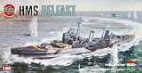 Airfix A04212 1:600 Scale HMS Belfast Warship Classic Kit Series 4