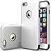 iPhone 6 Plus Case, Caseology [Sleek Armor Series] Slim Fitted Hard Exterior [Silver] [Metallic Shell] for Apple iPhone 6 Plus & iPhone 6S Plus