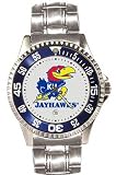 Kansas Jayhawks Competitor Steel Watch