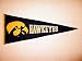 Iowa, University of - - NCAA College Traditions (Pennants)