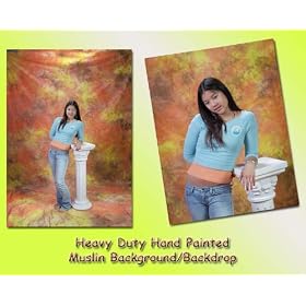 DMKFoto Photographic Studio Muslin Background / Backdrop 6x9 ft W094