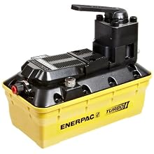Enerpac PAMG-1402N Turbo II Air Hydraulic Pump with 4 Way Manual Valve and 2 Liter Reservoir