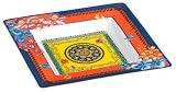 Versace by Rosenthal Primavera 5 1/2-Inch Square Tray