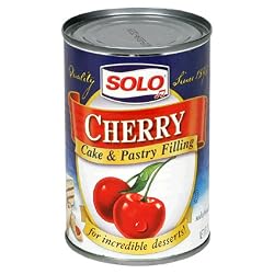 Solo Filling, Cherry, 12-Ounce Unit (Pack of 12)