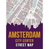Amsterdam, Netherlands City Center Street Map