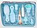 Ultimate Baby Grooming Kit (BLUE) - 10 Piece Stylish Kit for All Your Child's Health and Hygiene Safety! Bring Comfort to the Newest Member of Your Family and Friends! Perfect Baby Shower Gift!!!!!