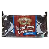 Country Choice Organic Chocolate Sandwich Cremes, 12-Ounce Bags (Pack of 6)
