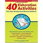 40 Elaboration Activities That Take Writing From Bland to Brilliant! Grades 5-8 book cover