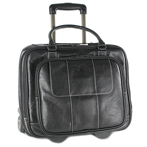 Cole Reaction It’s Wheely Late Rolling Laptop Case Bag (Black