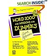 Word 2000 for Windows for Dummies Quick Reference by  Peter Weverka