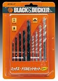 BLACK&DECKER �ߥå������ɥ��ӥå�9�ܥ��å� Z-A8106