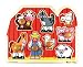 Toys : Melissa and Doug Large Knob Wooden Farm Puzzle