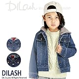 (ディラッシュ) DILASHフード付きデニムジャケット/秋 ベビー キッズ 男の子 120 ブルー