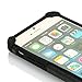 iPhone 6 Case, oneCase™ iPhone 6 4.7 Case Dual Layer Rugged Heavy Duty Impact Matte Armor Defender Hard Hybrid Shock Absorbing Case Cover for Apple iPhone 6 4.7 Inch With Screen Protector & Stylus (2in1-Black/Black)