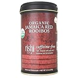 Rishi Tea Organic Jamaica Red Bush Roobios, Loose Tea, 3.3-Ounce Tin (Pack of 2)