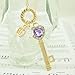 Buyinhouse Fashion Gold Noble Faux With The Key to The Heart Pendant Necklace