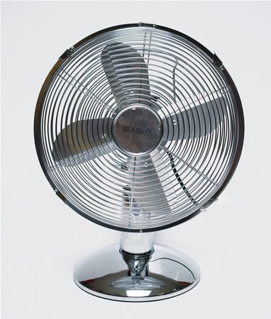 DEMA Tischventilator (Chrom)