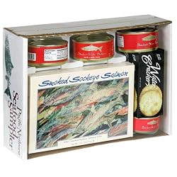 Kasilof Fish Company Pacific Northwest Seafood Sampler, 27.95-Ounce Unit