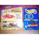 JohnnyLightningtheFlintstonesBarneyRubblesSportCarandHotWheelsFlintMobile2CarCombo