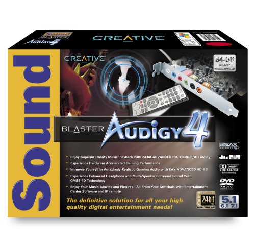 Electronics: Creative Sound Blaster Audigy 4   70SB061000000  