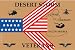 Veterans Desert Storm Large Vehicle Bumper Sticker