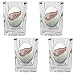 Detroit Red Wings NHL 4pc Square Shot Glass Set by Great American Products