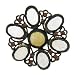Medallion Flower Pin Brooch